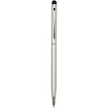 Load image into Gallery viewer, Ore aluminium ballpoint pen with stylus (blue ink) — Silver