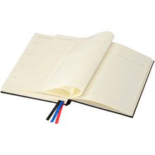 Load image into Gallery viewer, Alder A5 hard cover notebook — Black (detail 2)