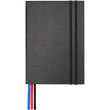 Load image into Gallery viewer, Alder A5 hard cover notebook — Black (front)