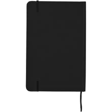 Load image into Gallery viewer, Executive A4 hard cover notebook — Black (back)