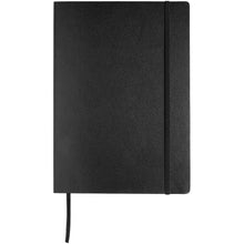 Load image into Gallery viewer, Executive A4 hard cover notebook — Black (front)