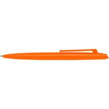 Load image into Gallery viewer, Ipe RCS recycled ballpoint pen (blue ink) — Orange (front)