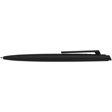 Load image into Gallery viewer, Ipe RCS recycled ballpoint pen (blue ink) — Black (front)