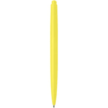 Load image into Gallery viewer, Ipe RCS recycled ballpoint pen (black ink) — Yellow (back)