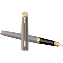 Load image into Gallery viewer, Waterman Hemisphere Fountian Pen M — Grey (detail 2)