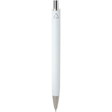 Load image into Gallery viewer, Feld RCS recycled ballpoint pen with metallic finish (black ink) — White (back)