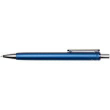 Load image into Gallery viewer, Feld RCS recycled ballpoint pen with metallic finish (black ink) — Navy (front)