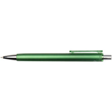 Load image into Gallery viewer, Feld RCS recycled ballpoint pen with metallic finish (black ink) — Green (front)