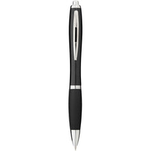 Load image into Gallery viewer, Nash ballpoint pen with coloured barrel and grip (black ink) — Black