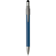Load image into Gallery viewer, Rill RCS recycled ballpoint pen with stylus and fidget spinner (blue ink) — Ocean blue