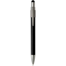 Load image into Gallery viewer, Rill RCS recycled ballpoint pen with stylus and fidget spinner (blue ink) — Black