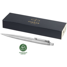 Load image into Gallery viewer, Parker Jotter mechanical pencil with built-in eraser (black ink) — Steel