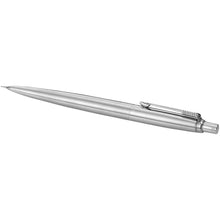 Load image into Gallery viewer, Parker Jotter mechanical pencil with built-in eraser (black ink) — Steel (detail 2)