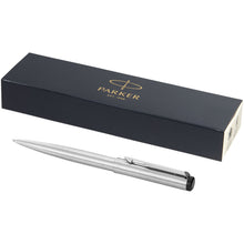 Load image into Gallery viewer, Parker Vector ballpoint pen (blue ink) — Silver