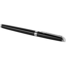 Load image into Gallery viewer, Waterman Hémisphère rollerball pen (black ink) — Black (detail)