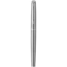 Load image into Gallery viewer, Waterman Hémisphère rollerball pen (black ink) — Silver (detail 2)