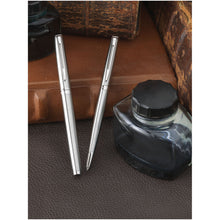 Load image into Gallery viewer, Waterman Hémisphère rollerball pen (black ink) — lifestyle