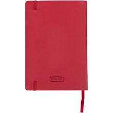 Load image into Gallery viewer, Classic A5 soft cover notebook — Red (back)
