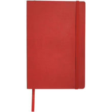 Load image into Gallery viewer, Classic A5 soft cover notebook — Red (front)