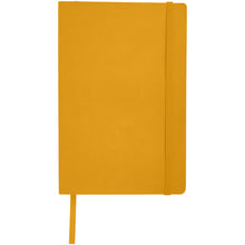 Load image into Gallery viewer, Classic A5 soft cover notebook — Yellow (front)