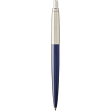 Load image into Gallery viewer, Parker Jotter Bond Street ballpoint pen (blue ink) — Navy / Silver (back)