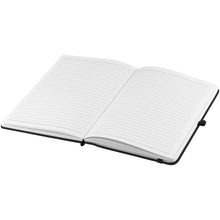 Load image into Gallery viewer, Theta A5 hard cover notebook — Black (detail)