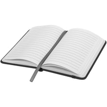 Load image into Gallery viewer, Spectrum A6 hard cover notebook — Black (detail)