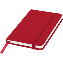 Load image into Gallery viewer, Spectrum A6 hard cover notebook — Red
