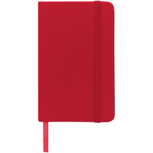 Load image into Gallery viewer, Spectrum A6 hard cover notebook — Red (front)