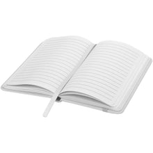 Load image into Gallery viewer, Spectrum A6 hard cover notebook — White (detail)