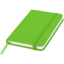 Load image into Gallery viewer, Spectrum A6 hard cover notebook — Lime green