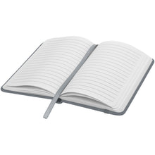 Load image into Gallery viewer, Spectrum A6 hard cover notebook — Grey (detail)