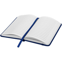 Load image into Gallery viewer, Spectrum A6 hard cover notebook — Navy (detail)