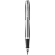 Load image into Gallery viewer, Parker Urban fountain pen (blue ink) — Metal (front)