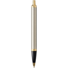 Load image into Gallery viewer, Parker IM ballpoint pen (blue ink) — Metal (back)