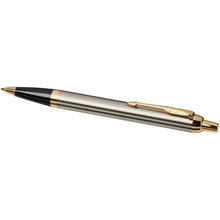 Load image into Gallery viewer, Parker IM ballpoint pen (blue ink) — Metal (detail)