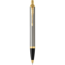 Load image into Gallery viewer, Parker IM ballpoint pen (blue ink) — Metal (front)