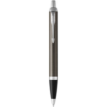 Load image into Gallery viewer, Parker IM ballpoint pen (blue ink) — Espresso brown / Black (front)