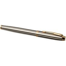 Load image into Gallery viewer, Parker IM fountain pen (blue ink) — Metal (detail 2)