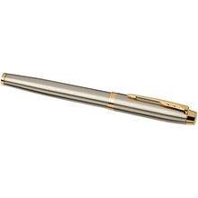Load image into Gallery viewer, Parker IM rollerball pen (black ink) — Metal (detail 2)