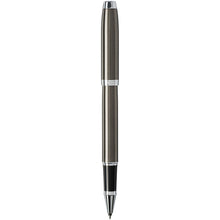 Load image into Gallery viewer, Parker IM rollerball pen (black ink) — Espresso brown / Black (back)