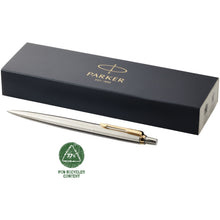 Load image into Gallery viewer, Parker Jotter SS ballpoint pen (blue ink) — Stainless steel