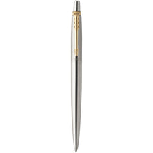 Load image into Gallery viewer, Parker Jotter SS ballpoint pen (blue ink) — Stainless steel (front)