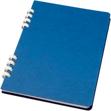 Load image into Gallery viewer, Fil A5 hard cover RCS recycled spiral notebook — Navy