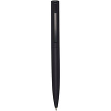 Load image into Gallery viewer, Clast A4 clipboard with magnetic closure and RCS recycled ballpoint pen (black ink) — Black (detail)