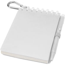 Load image into Gallery viewer, Lig Mini recycled outdoor soft cover notebook and ballpoint pen set (black ink) — Transparent