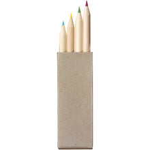 Load image into Gallery viewer, Tullik 4-piece coloured pencil set — Light grey (detail)