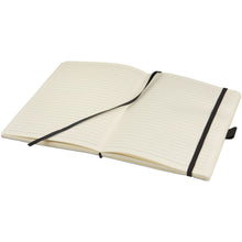 Load image into Gallery viewer, Revello A5 soft cover notebook — Black (detail)