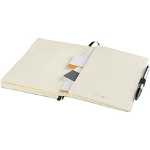 Load image into Gallery viewer, Revello A5 soft cover notebook — Black (detail 2)