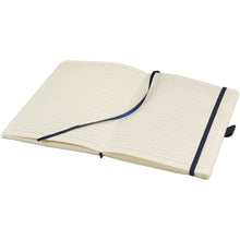 Load image into Gallery viewer, Revello A5 soft cover notebook — Dark blue (detail)